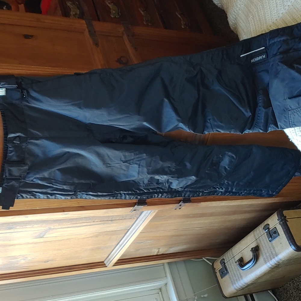 Karbon Black Snowboard/Ski Pant